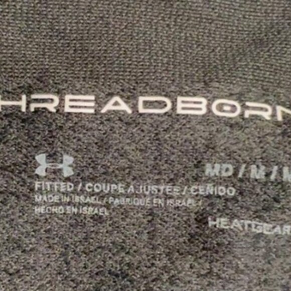 Under Armour Threadborne seamless funnel neck sweatshirt size M - Picture 9 of 9